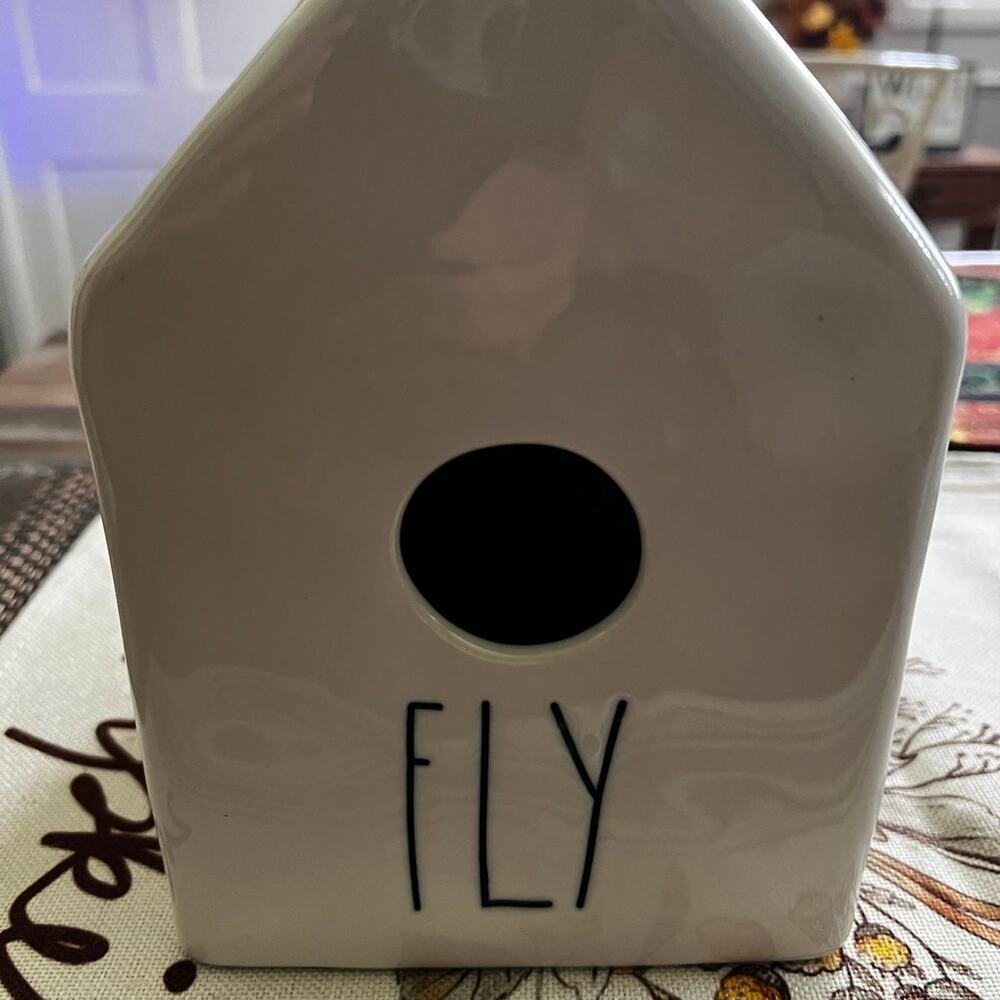2018 Rae Dunn FLY Birdhouse - Picture 2 of 5